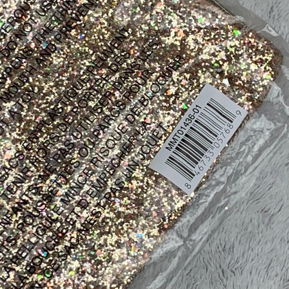 🥰Tarte Cosmetics Gold Rush Glitter Makeup Bag - Picture 3 of 3